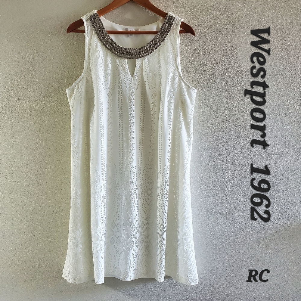 Westport 1962 Women's White Lace Dresses